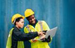 Two safety officers