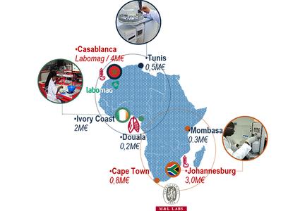 bureau veritas african laboratory network maps